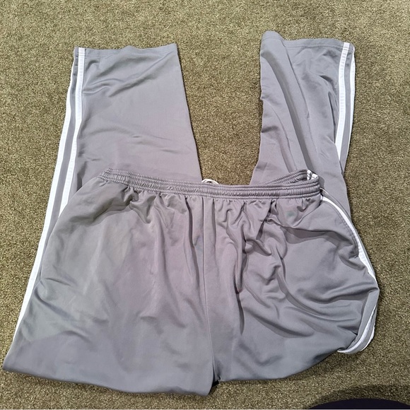 Men’s Sweatpants with Pockets XXl Gray with White Stripes - Picture 2 of 2